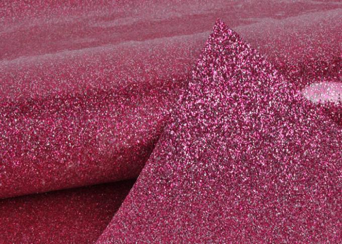 ПВК 1.38м Шиннинг розовая кожа ткани Пвк яркого блеска с дном ткани