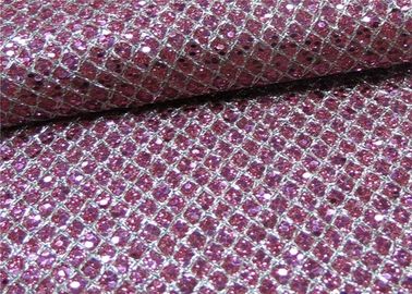 Китай Кожа Пу мягкого дизайна ткани сетки яркого блеска Хандфелинг синтетическая для ботинка дистрибьютор