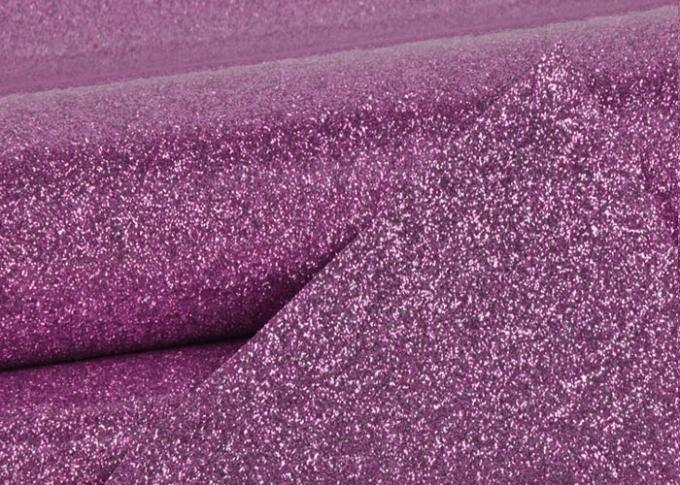 Пурпурная ткань яркого блеска карты свадьбы коренастая, сияющая поверхностная точная ткань яркого блеска