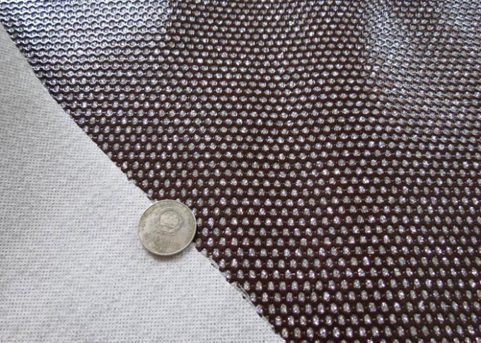Дизайн пробивая отверстия Микрофибер ткани Пвк Эко пефорированный материалом кожаный