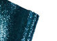 Свет - голубая ткань обоев яркого блеска, ткань искры яркого блеска затыловки ткани ПУ поставщик