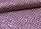 Китай Кожа Пу мягкого дизайна ткани сетки яркого блеска Хандфелинг синтетическая для ботинка экспортер