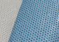 Свет - голубая красивая пефорированная ткань кожаной ткани водоустойчивая кожаная материальная поставщик