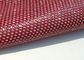 Яркая красная пефорированная ткань Алькантара, ткань полиэстера зеркала ПУ пефорированная кожей поставщик